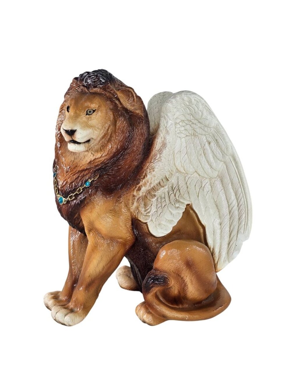 Windstone Editions Flion Winged Lion 1989 Melody Peña Fantasy Figurine *Chipped*